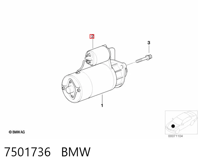 2339303392 Bosch Relê retrator do motor de arranco