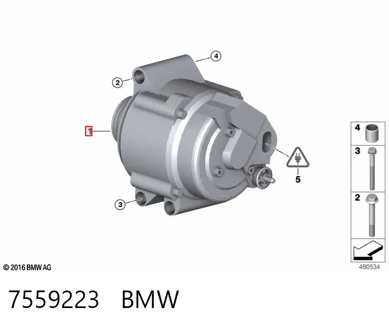 7559223 BMW Gerador