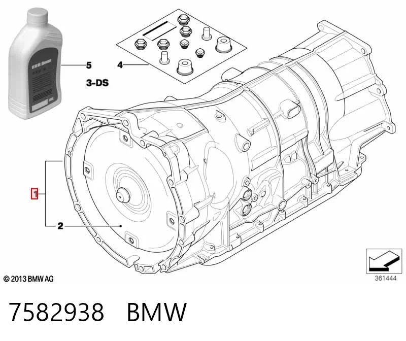  Caixa Automática de Mudança montada BMW X5 SUV (E70) (2007 - 2013) 