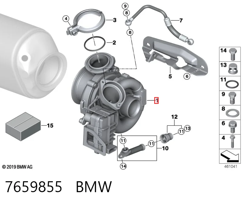 7659855 BMW Turbina