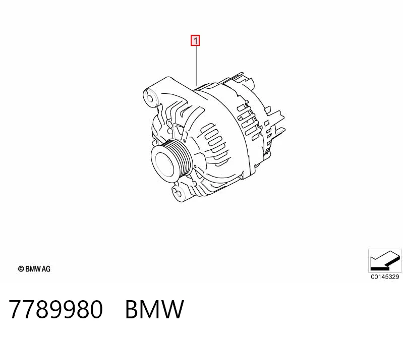 7789980 BMW Gerador