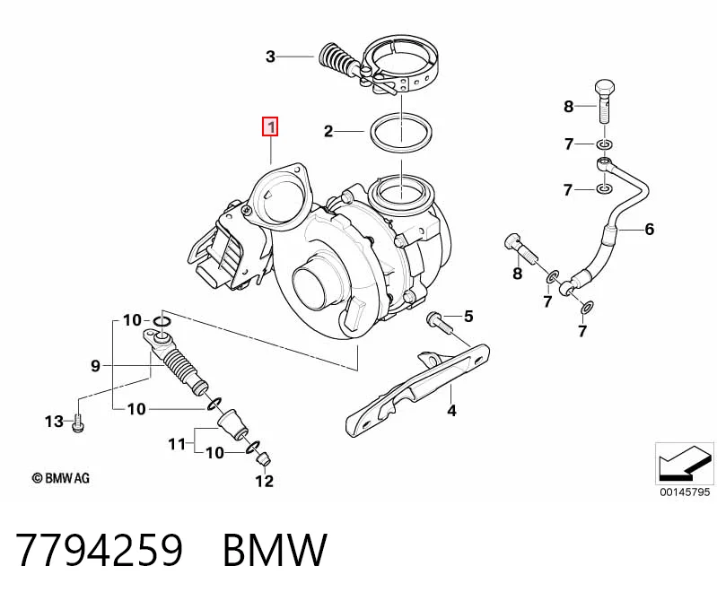 7794259 BMW Turbina