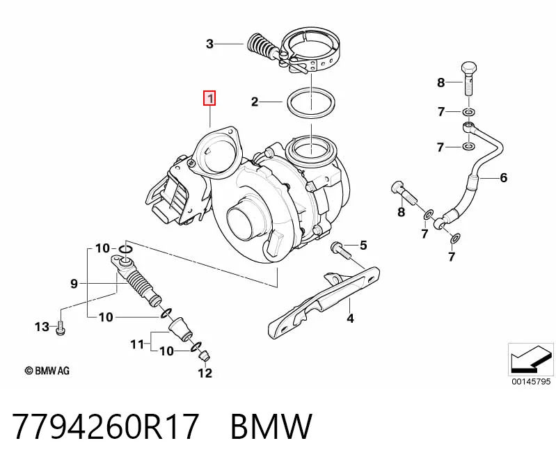 7794260R17 BMW Turbina