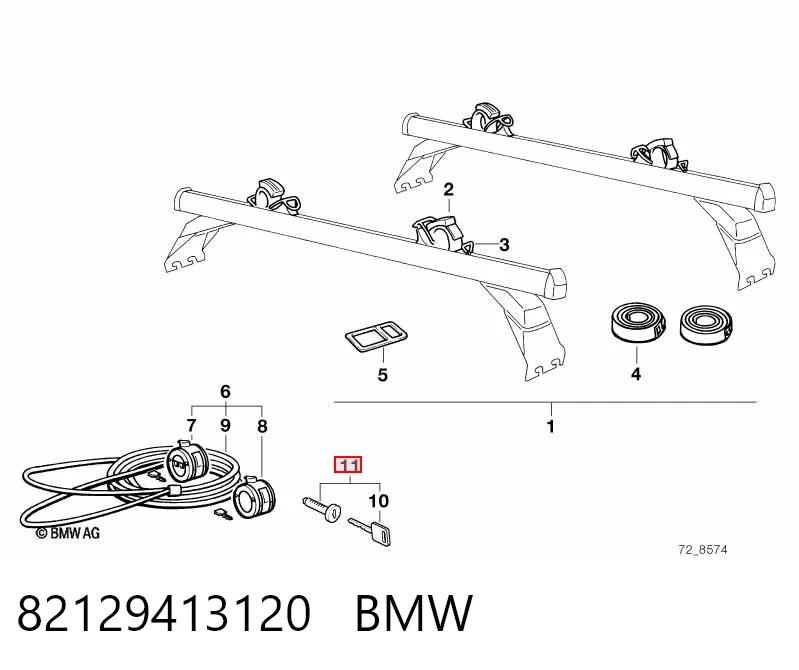 Trinco de fecho de ignição BMW X5  E70 ao melhor preço