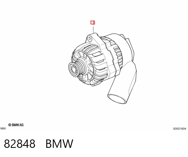 82848 BMW Gerador