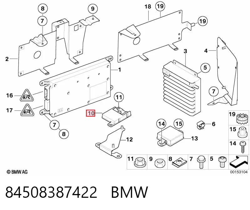Antena para BMW X5  E70