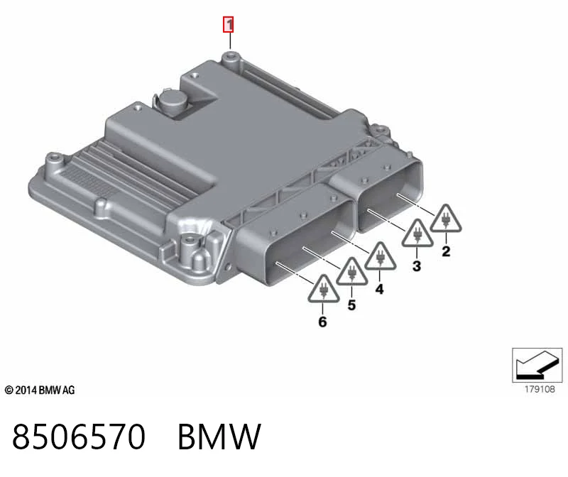  Módulo de direção (Centralina eletrônica) de motor BMW X5 SUV (E70) (2007 - 2013) 