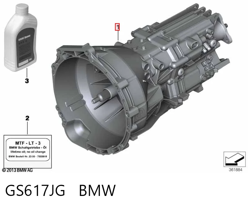 Caixa de Mudança montada (caixa mecânica de velocidades) para BMW 1  F20