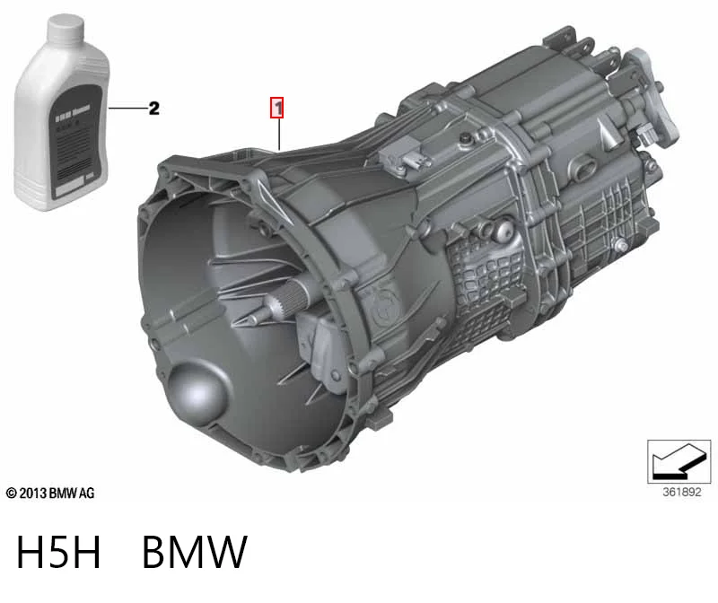  Caixa de Mudança montada (caixa mecânica de velocidades) BMW 5 sedan (F10) (2009 - 2016) 