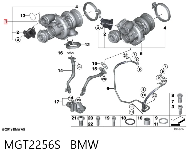 MGT2256S BMW Turbina