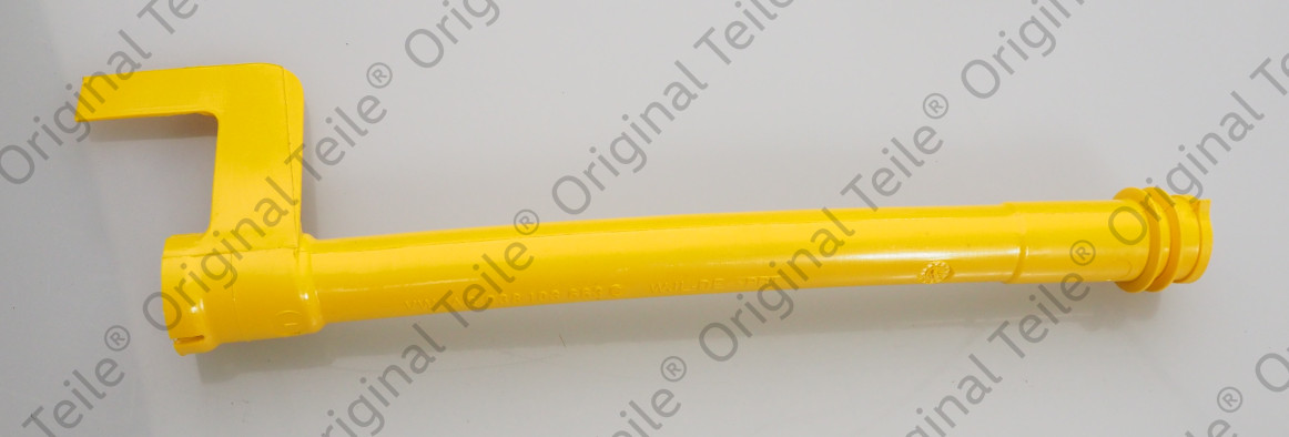 038103663C VAG Guia de sonda indicador do nível de óleo no motor