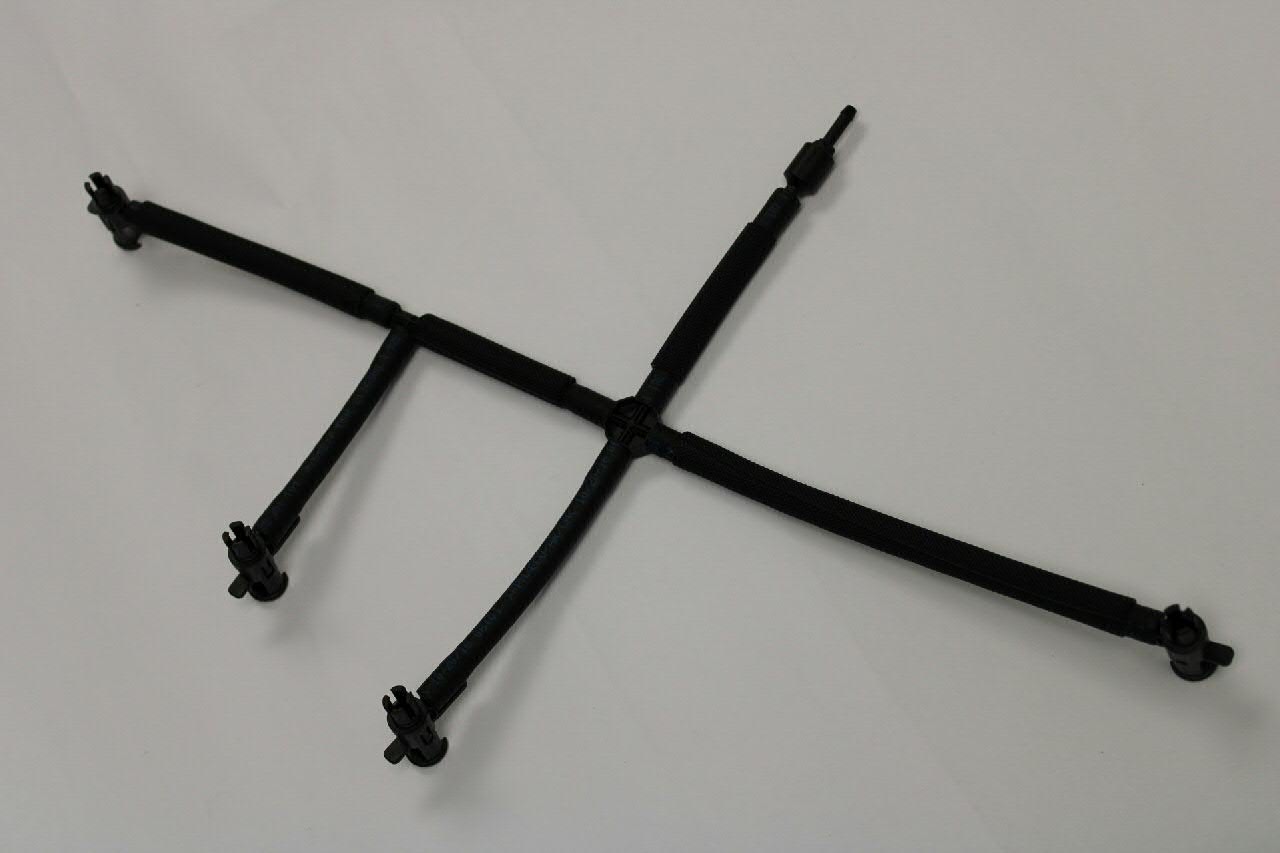03L130235M VAG Tubo de combustível, inverso desde os injetores