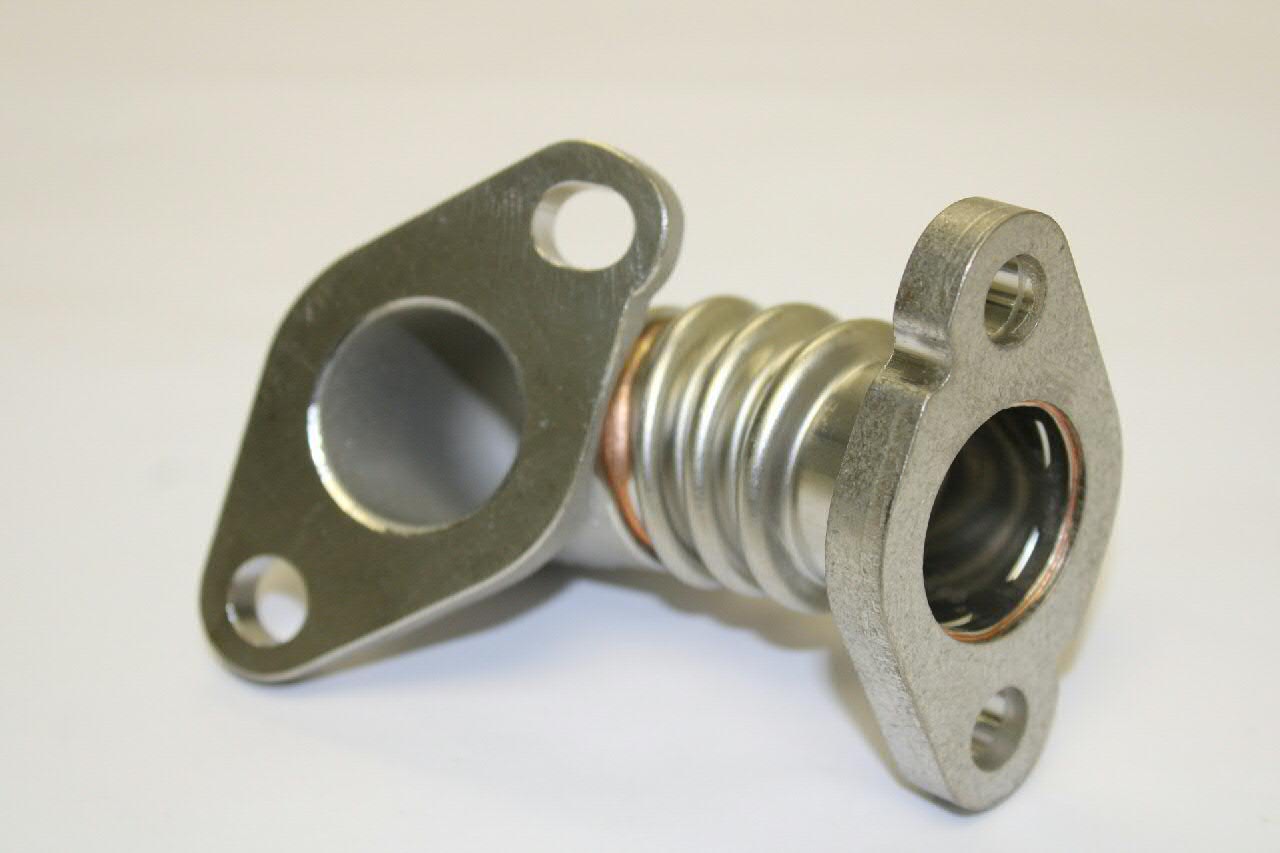 03L131521K VAG Cano derivado do sistema de recirculação dos gases de escape EGR