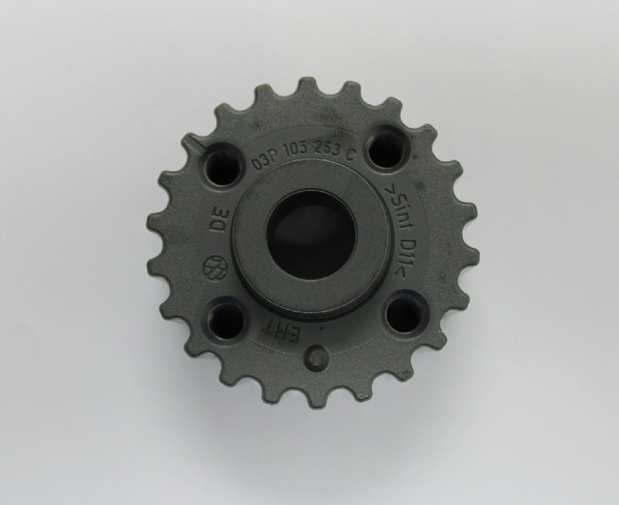 Engrenagem de cadeia da roda dentada de acionamento de cambota de motor VAG 03P105263C preço, a partir de 16,95 USD
