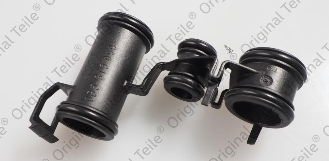0B5315105TA VAG Tubo duplo do radiador de óleo da Caixa Automática de Mudança