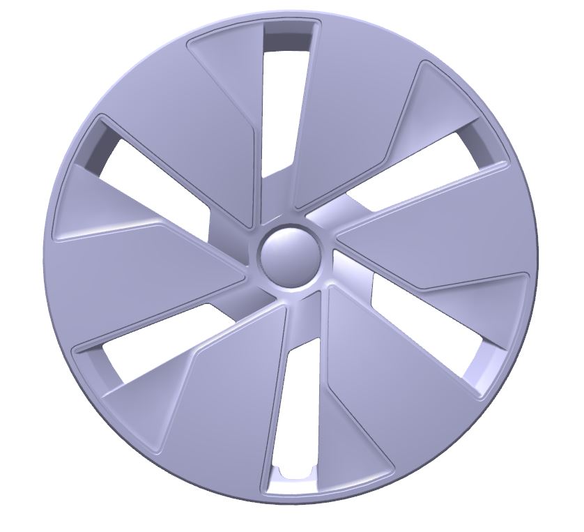 10A601147WZF VAG Coberta de disco de roda