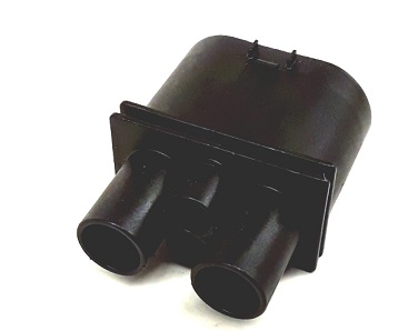 1J0906444 VAG Difusor do radiador de esfriamento