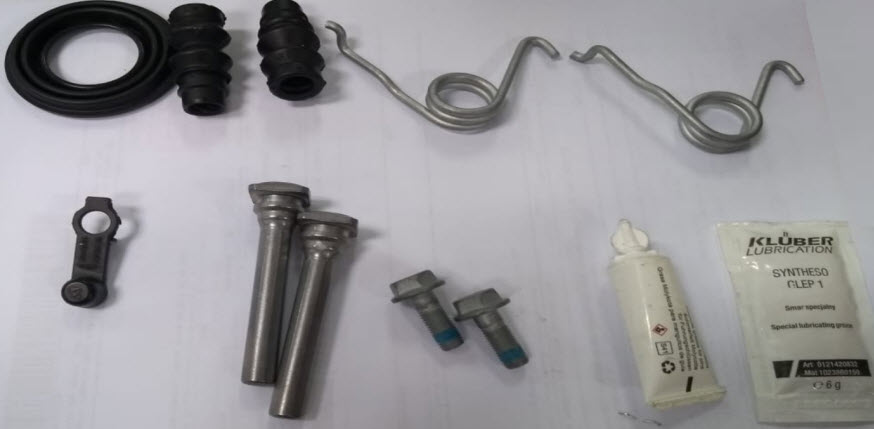 Kit de reparação de suporte do freio traseiro para Volkswagen Crafter SY, SX, SYB, SYC, SYD, SYM