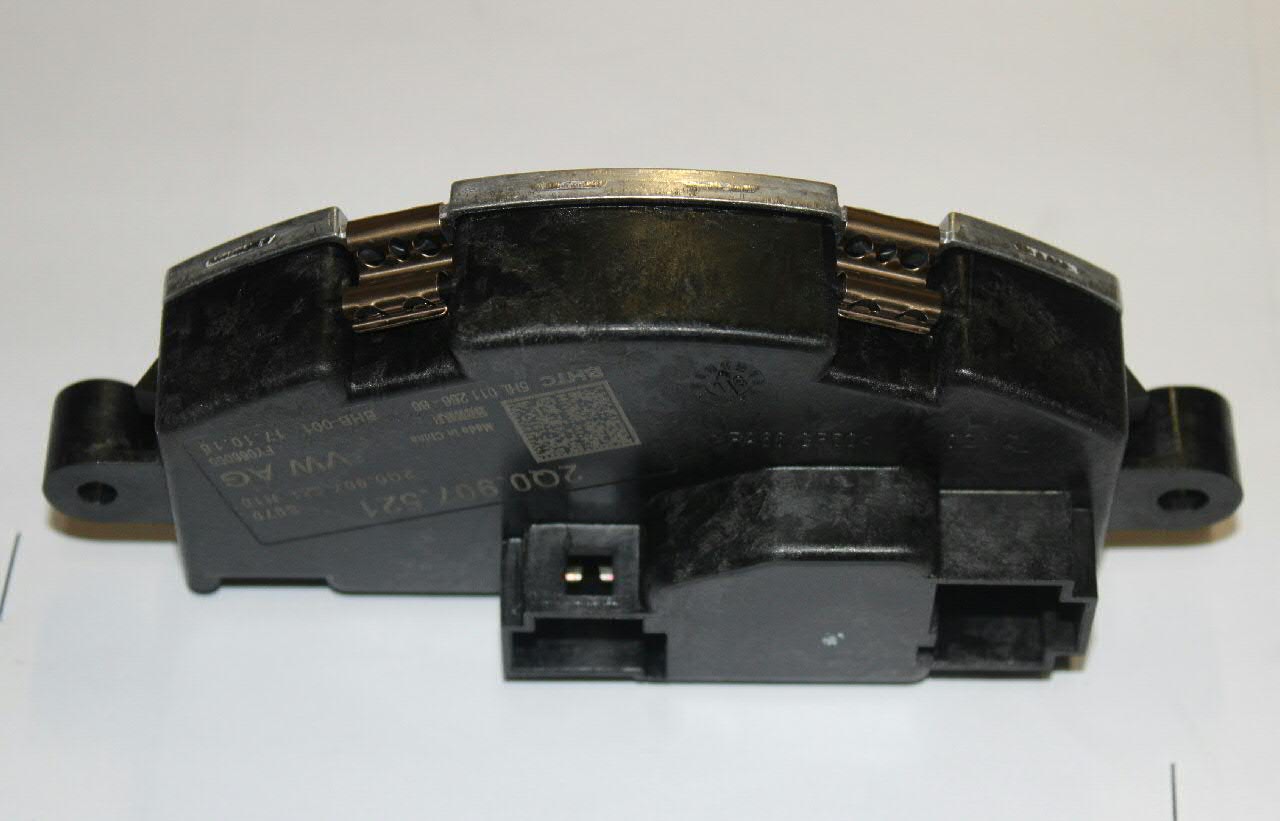 Resistor (resistência) de ventilador de forno (de aquecedor de salão) VAG 2Q0907521 preço, a partir de 59,59 USD
