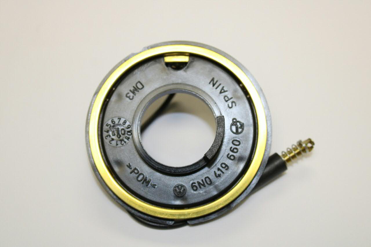 6N0419660 VAG Anel AIRBAG de contato, cabo plano do volante