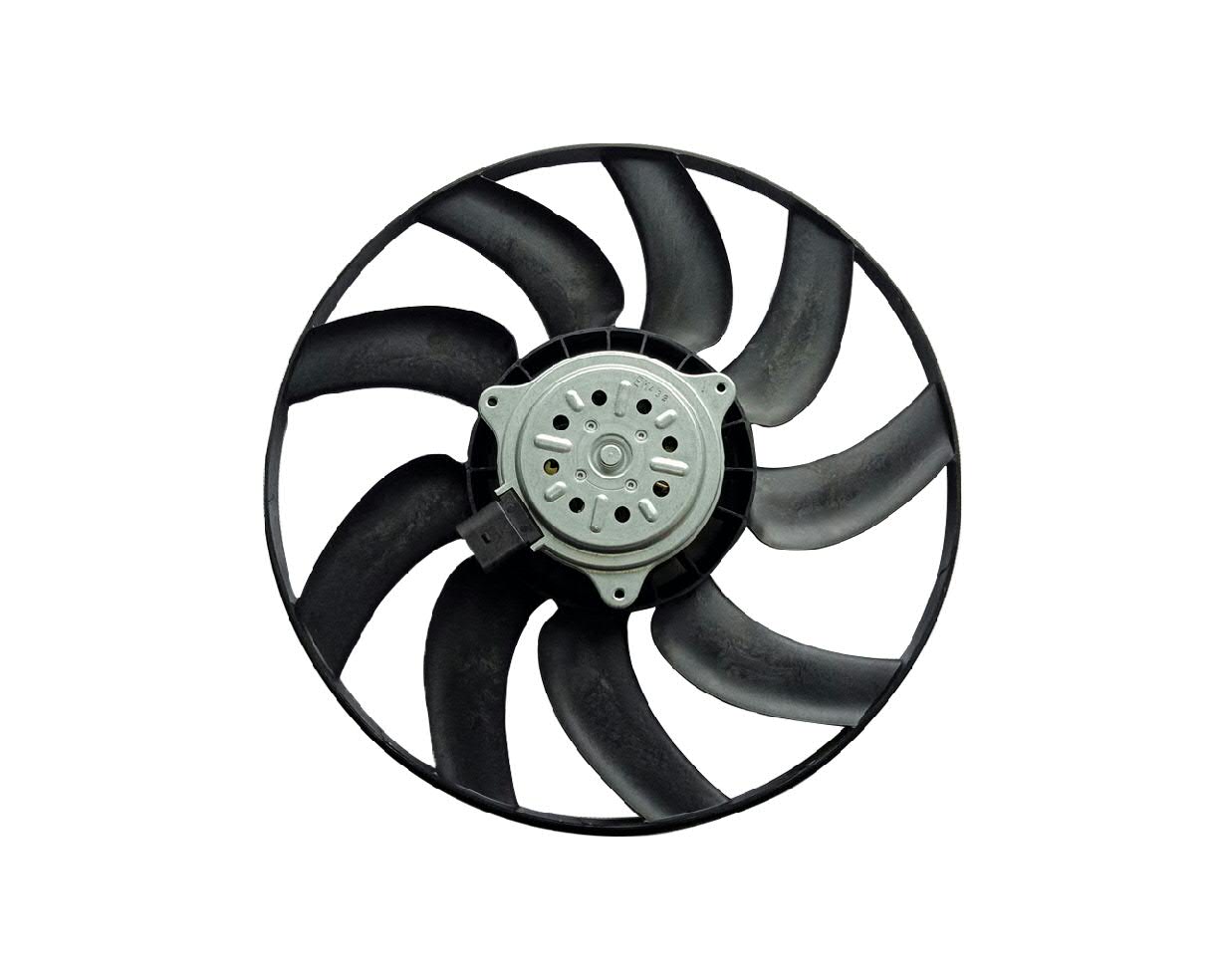 8K0959455T VAG Ventilador elétrico de esfriamento montado (motor + roda de aletas) esquerdo