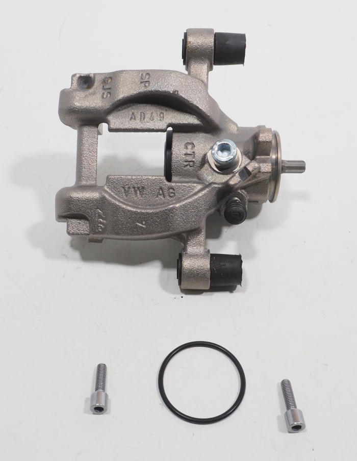 8V0615423F VAG Suporte do freio traseiro esquerdo