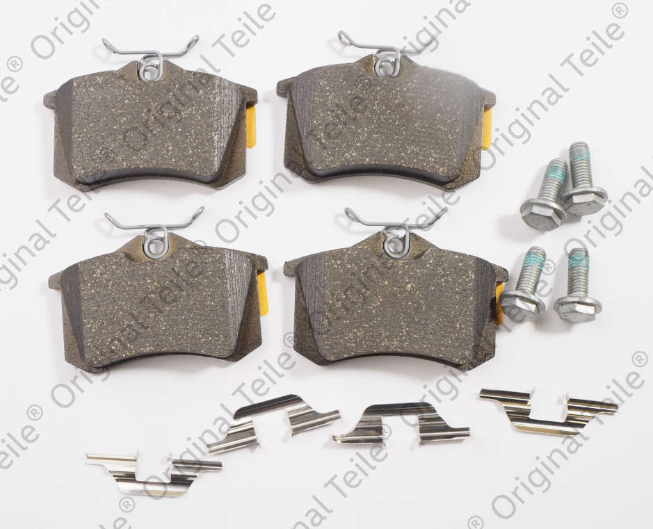 Sapatas do freio traseiras de disco para Seat Ibiza 6L1